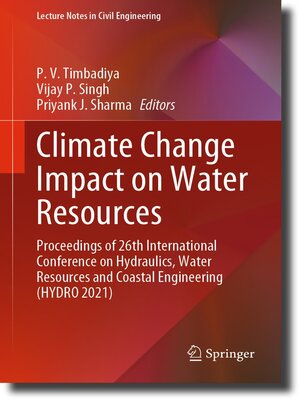 cover image of Climate Change Impact on Water Resources